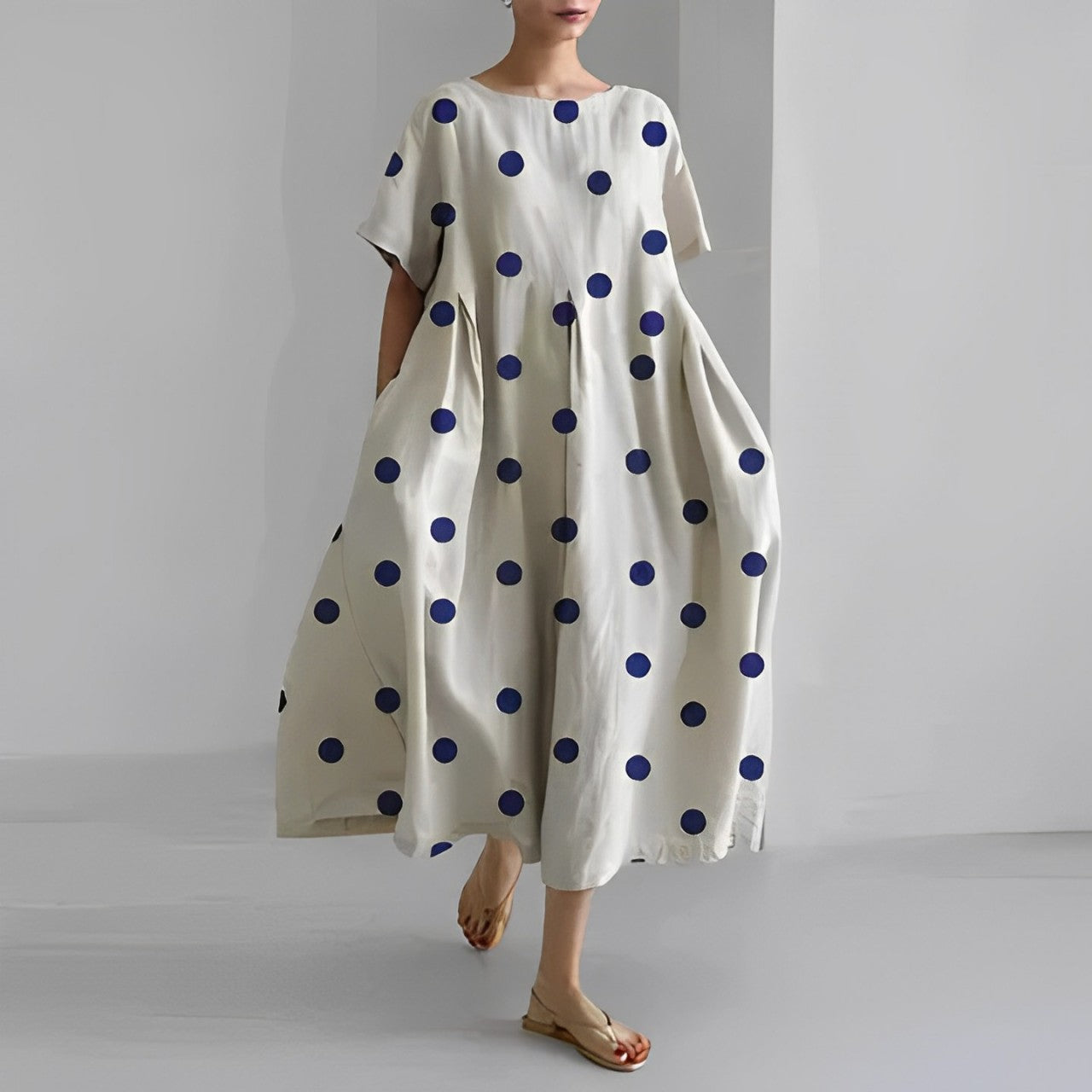 Robe Amélie Fluide Boho Imprimé Floral Romantique Balades Urbaines Soirées Élégantes
