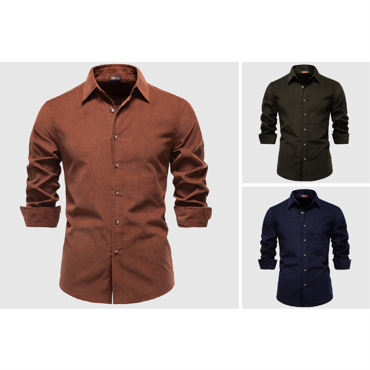 Chemise L'Essenza Della Terra Par Alessandro Veneti En Coton Mélangé Confort Durable Et Moderne