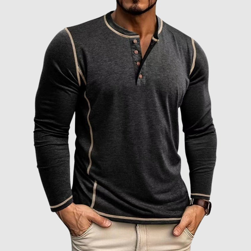 Chemise Confort L’Essenziale par Alessandro Veneti pour Homme Élégante et Décontractée pour Maison et Sortie