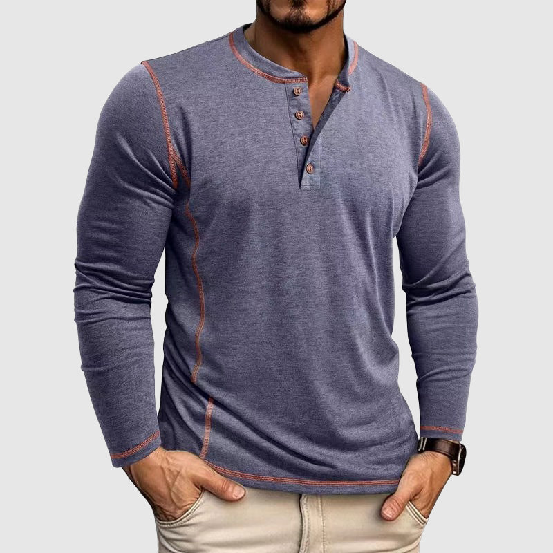 Chemise Confort L’Essenziale par Alessandro Veneti pour Homme Élégante et Décontractée pour Maison et Sortie