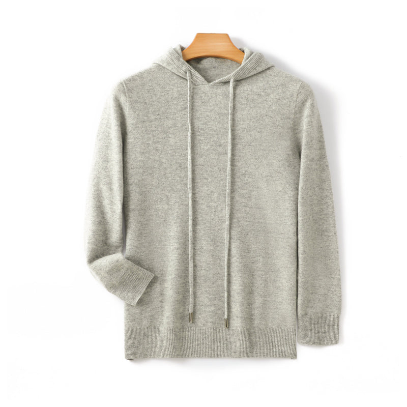 Hoodie En Cachemire LIncredibile Ultra Doux Chaud Léger Vêtement De Détente Pour Maison Confort Absolu