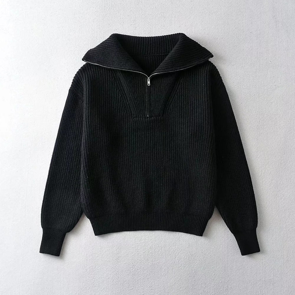 Pull Hivernal Élégant Valentina Rossi L'Inverno Elegante Couture Luxueuse Pour Femme Moderne