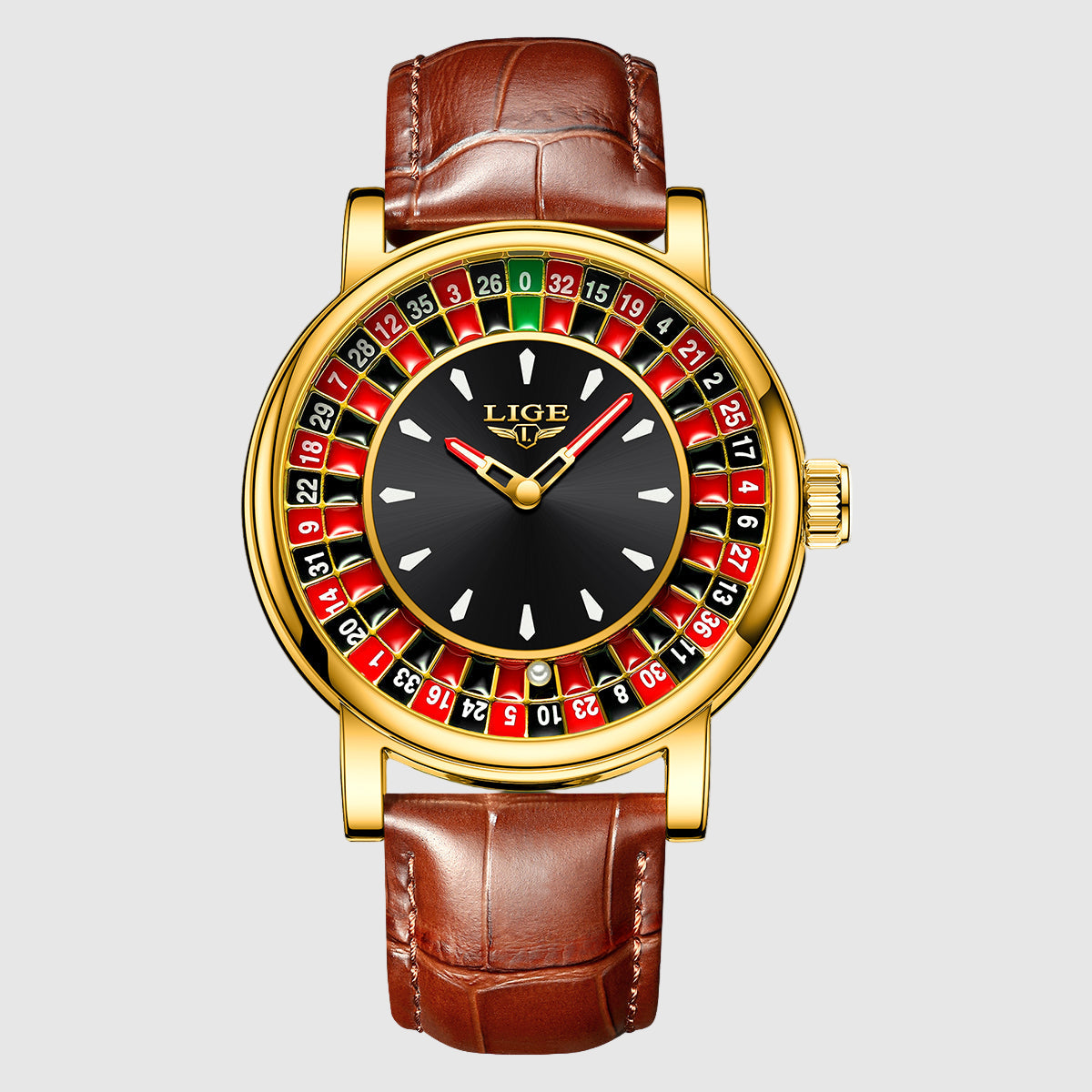 Montre L'Orologio Supremo Cadran Ajouré Engrenages Dynamiques Sous Cadrans Multicolores Pour Un Style Audacieux