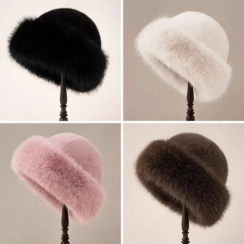 Chapeau La Magia En Fausse Fourrure Par Giuliana Élégance Luxe Pour Hiver Confort Somptueux Et Style