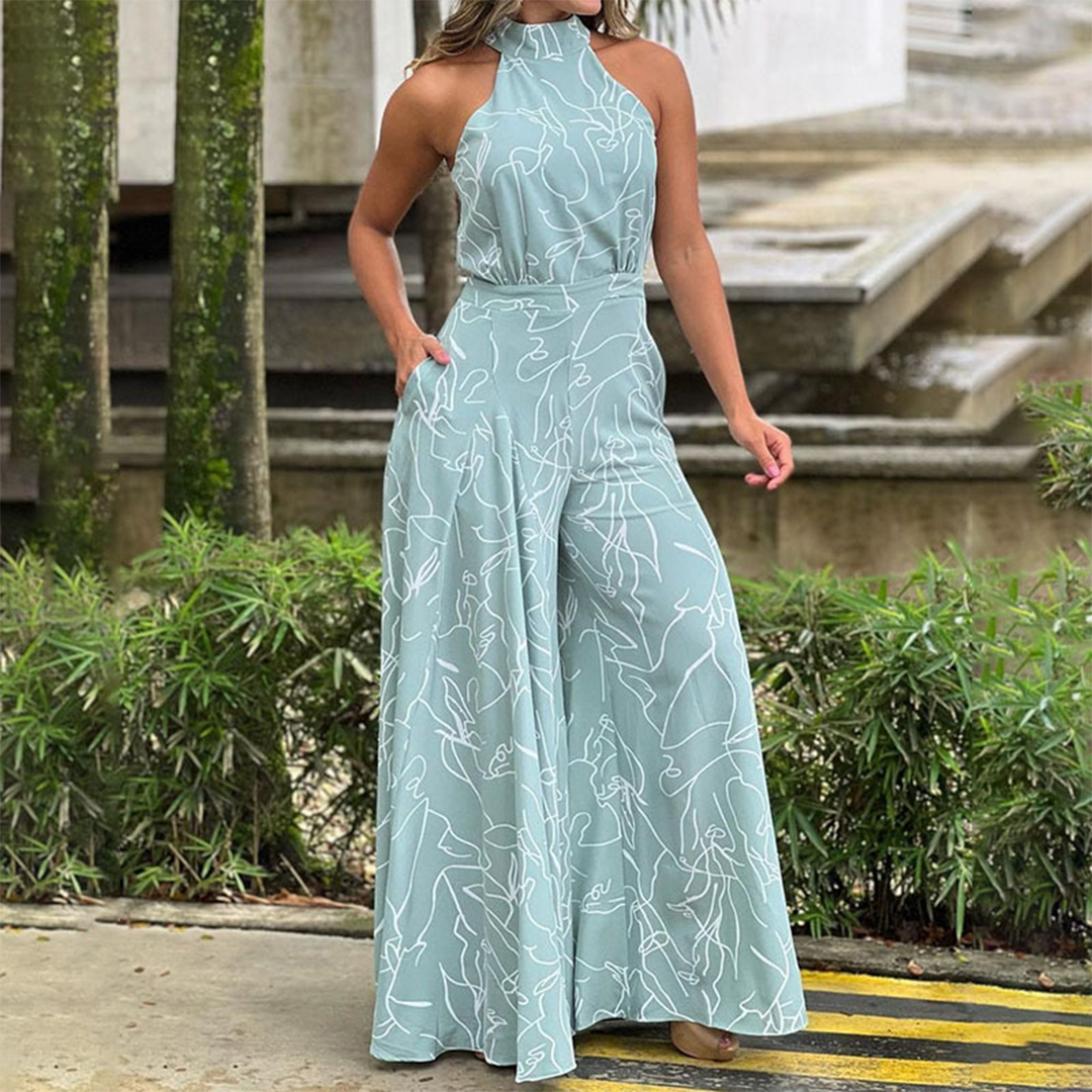 Robe Maxi Femme Amawinc À Encolure Halter Longue Et Fluide Élégante Et Confortable