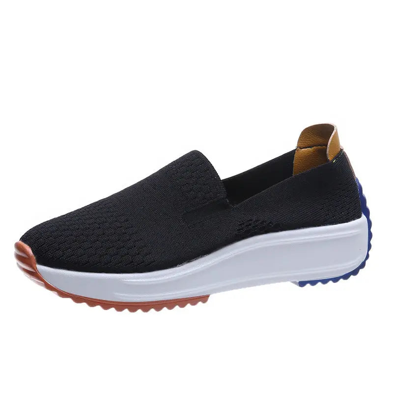 Chaussures Slip-On Légères Pour Femmes Amawinc Avec Maille Respirante Confort Toute La Journée