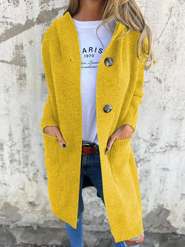 Cardigan Long Pour Femmes Confortable Et Élégant Pour Superposition Quotidienne Douce