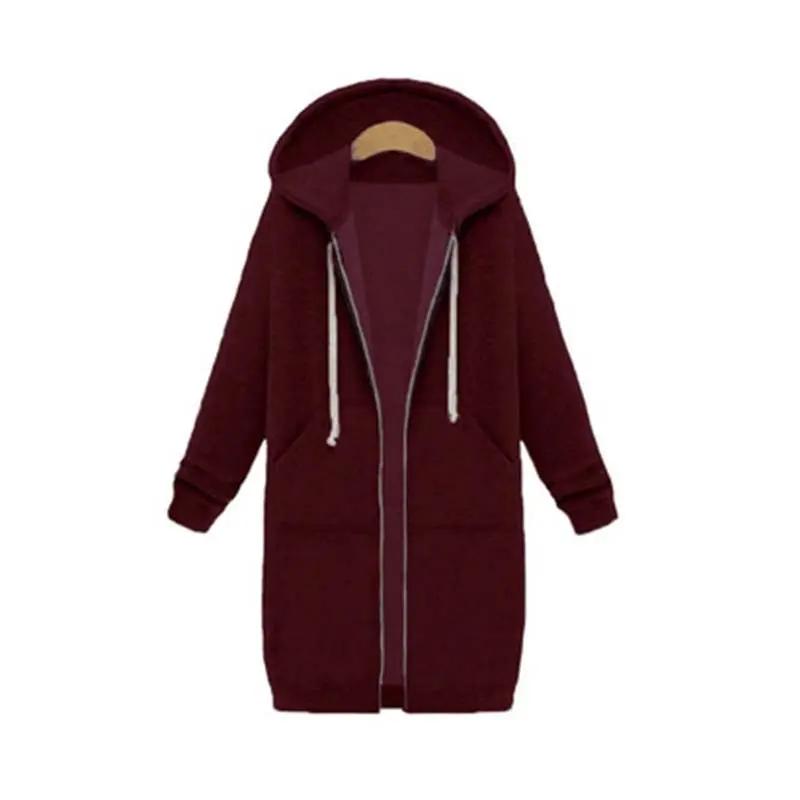 Sweat À Capuche Longline Zippé Pour Femme Confort Et Style Polyvalent Pour Toutes Saisons