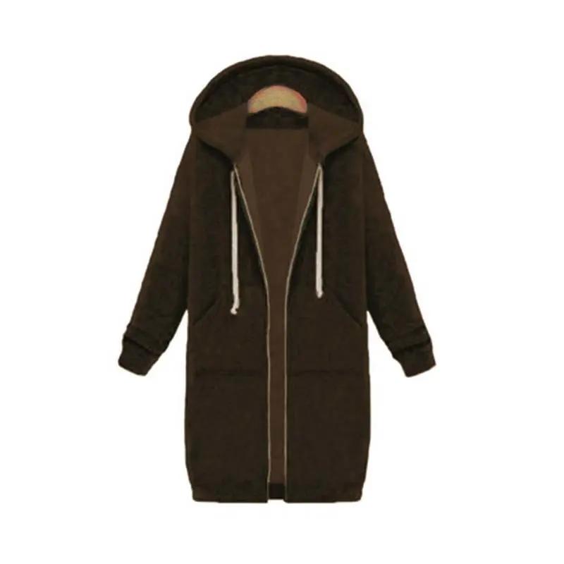 Sweat À Capuche Longline Zippé Pour Femme Confort Et Style Polyvalent Pour Toutes Saisons