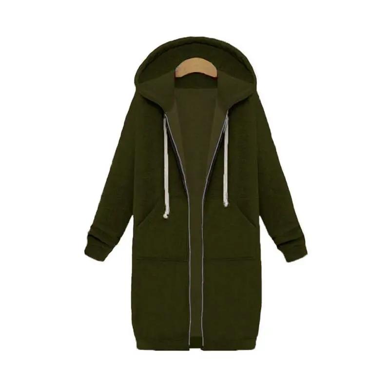 Sweat À Capuche Longline Zippé Pour Femme Confort Et Style Polyvalent Pour Toutes Saisons