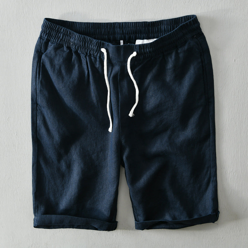 Shorts en lin Coastal Lorenzo Vitali pour Jeunes Confort Été avec Cordon et Poches