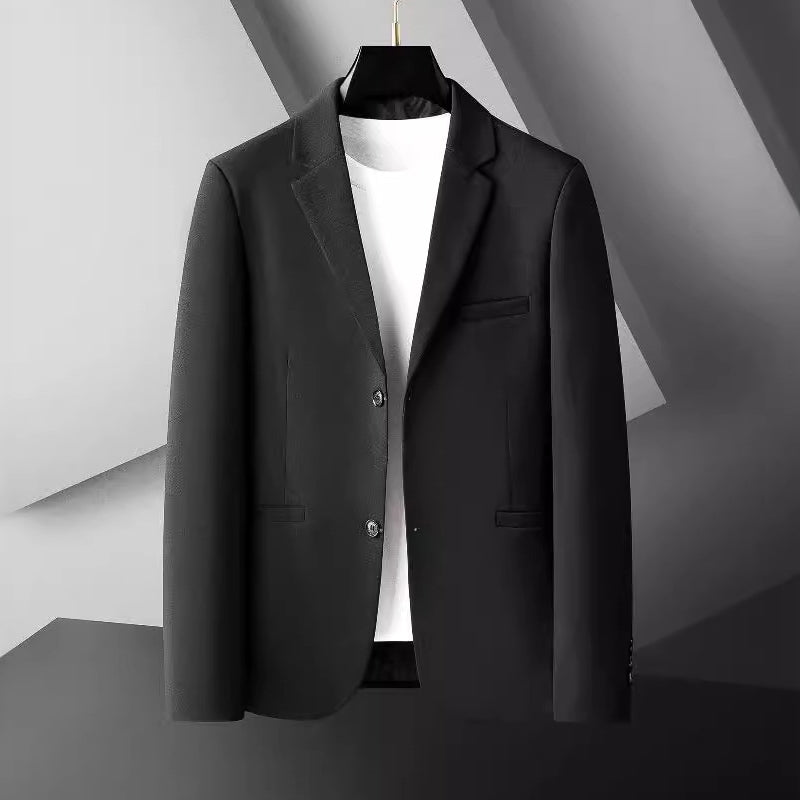Lorenzo Vitali Blazer Exécutif de Précision Coupe Slim Respirant Deux Boutons Pour le Bureau