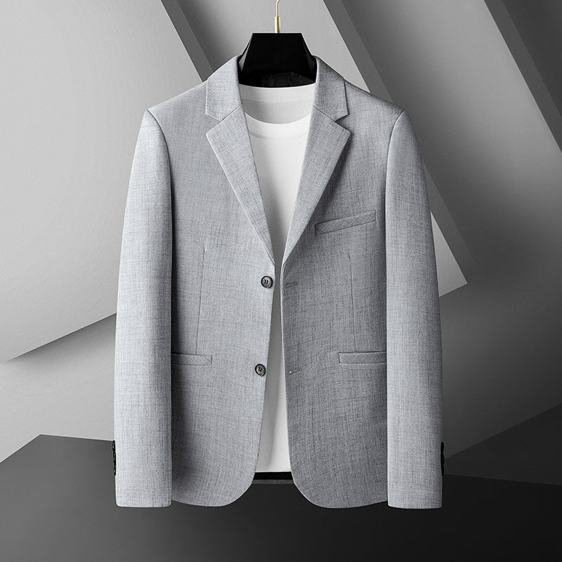 Lorenzo Vitali Blazer Exécutif de Précision Coupe Slim Respirant Deux Boutons Pour le Bureau