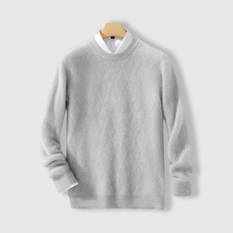 Pull En Mérinos Lorenzo Vitali Avec Motif Argyle Epais Et Confortable Pour L Hiver