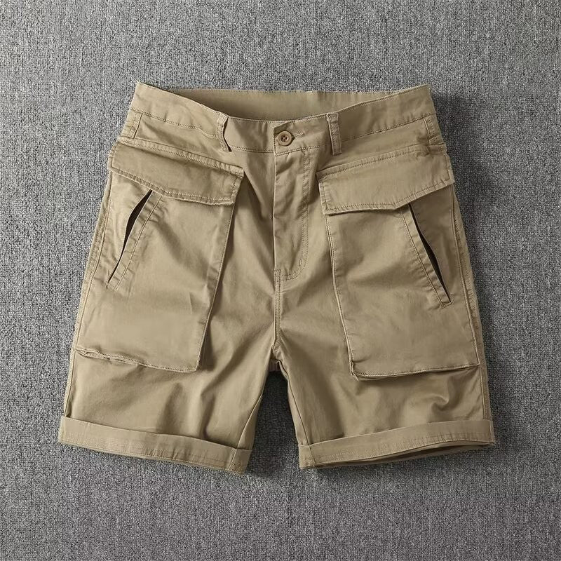 Lorenzo Vitali Taskmaster Shorts Cargo Camouflage Tactiques Pour Aventure Plein Air