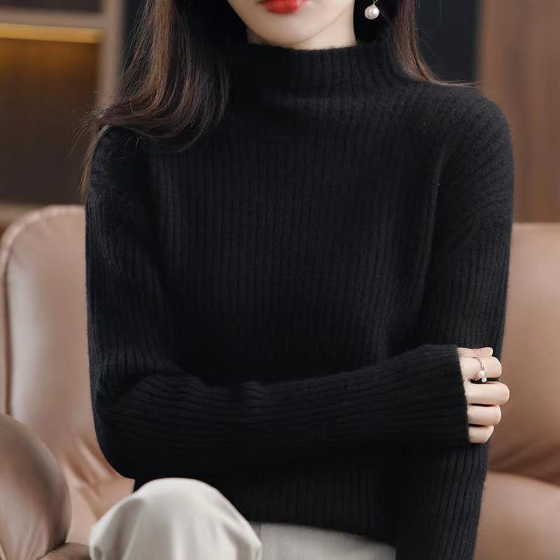 Pull Strié Lusso Carezza Par Sofia Amoretti En Maille Douce Confort Et Élégance Pour Un Style Haut De Gamme
