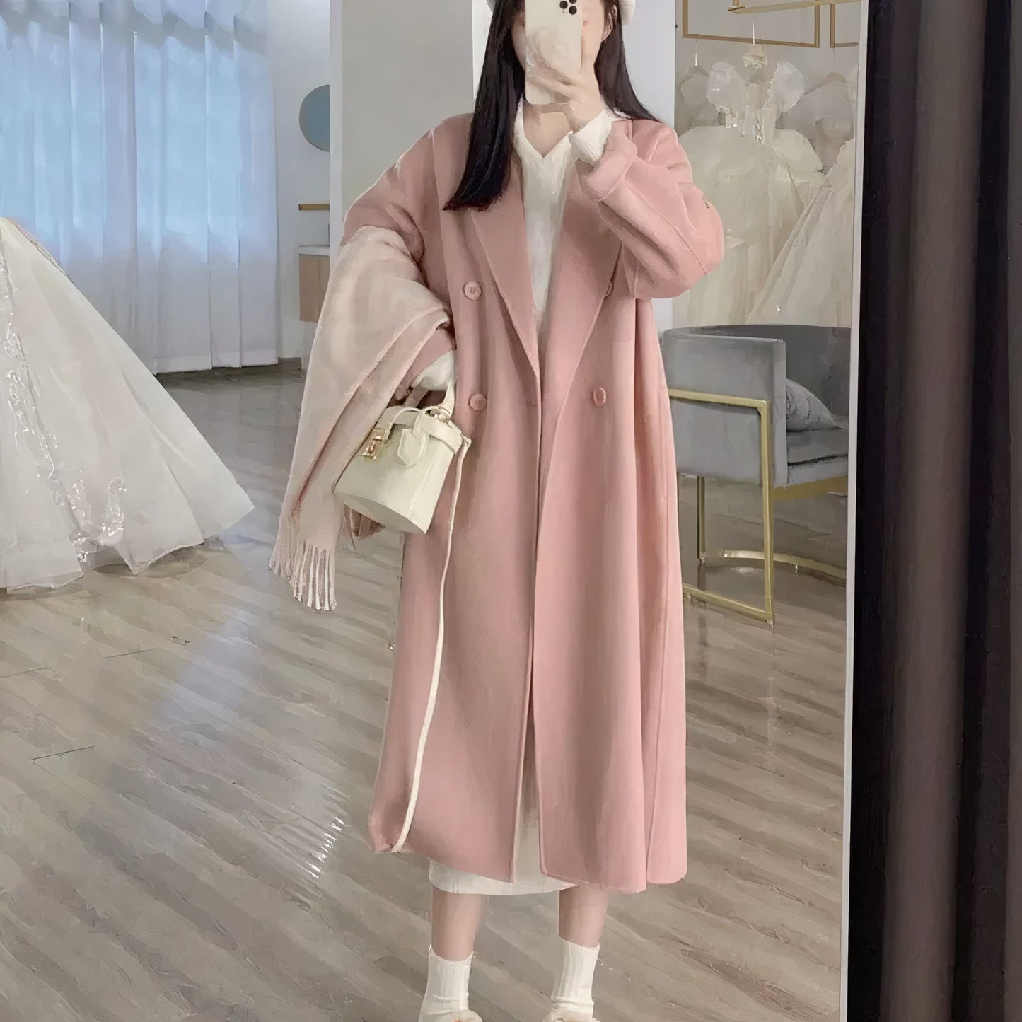 Damen-Manteljacke Matilde im Casual-Stil