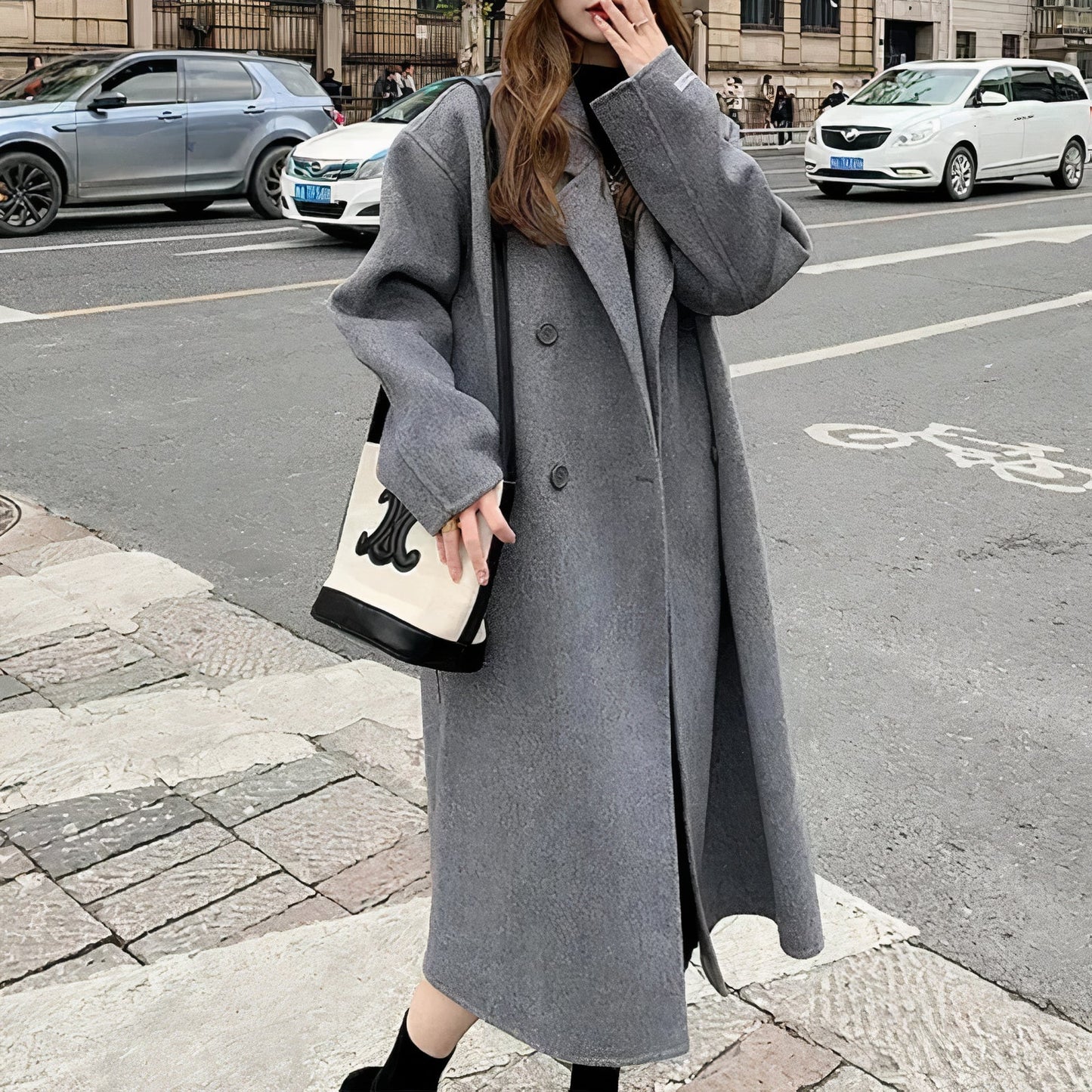 Damen-Manteljacke Matilde im Casual-Stil