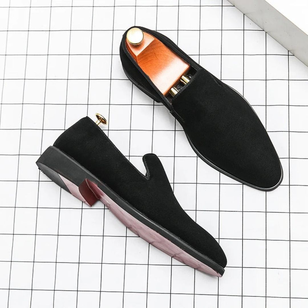 Mocassins En Cuir Matthias À Enfiler Design Élégant Moderne Pour Affaires Et Sorties Confort Antidérapant