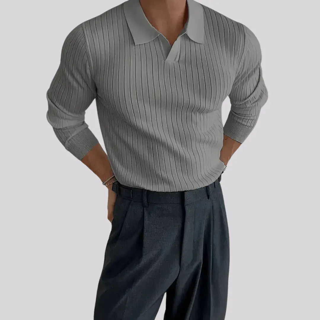 Pull Muscle Fit Amawinc Pour Homme En Tricot Ultra Doux Édition Finale Limitée Cinquante Pourcent de Remise