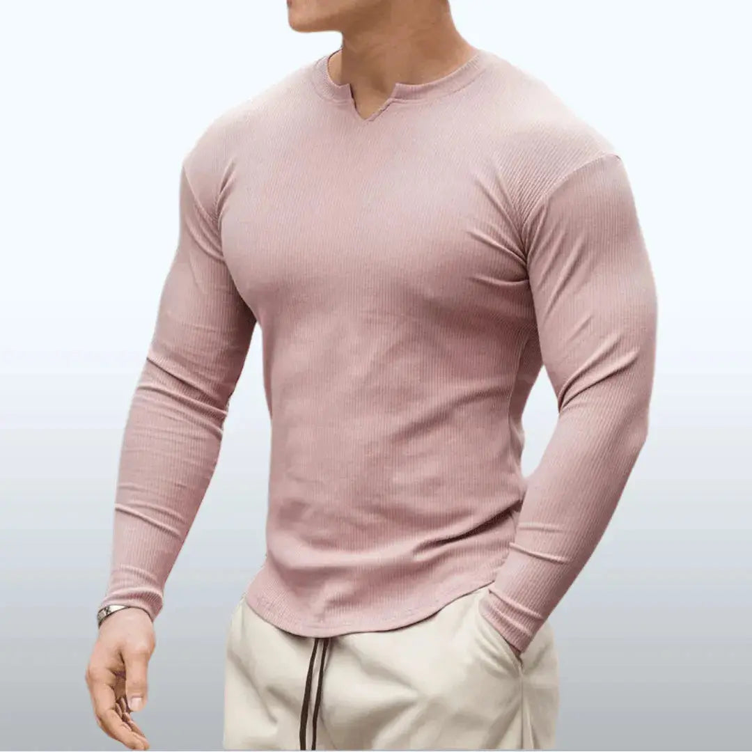 Chemise En Coton Max Fit Pour Hommes Par Amawinc Coton Premium Respirant Silhouette Épaule À Taille En V