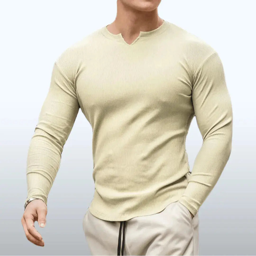 Chemise En Coton Max Fit Pour Hommes Par Amawinc Coton Premium Respirant Silhouette Épaule À Taille En V