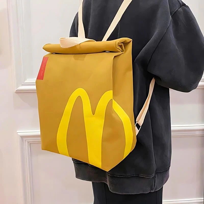 Sac À Dos McCarry Design Icône Inspiré McDonald Confort Spacieux Grand Compartiment Pour Tous Les Jours