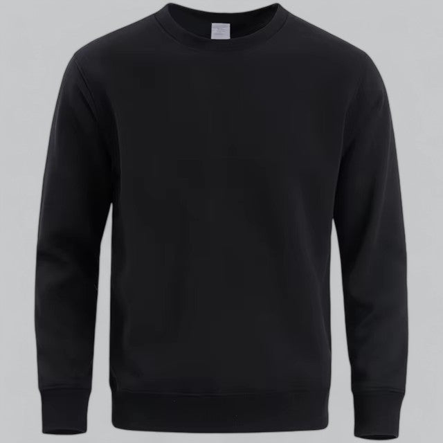 Pull Homme Manches Longues Col Rond Classique En Tricot Pour Tous Les Jours Amawinc