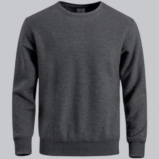 Pull Homme Manches Longues Col Rond Classique En Tricot Pour Tous Les Jours Amawinc