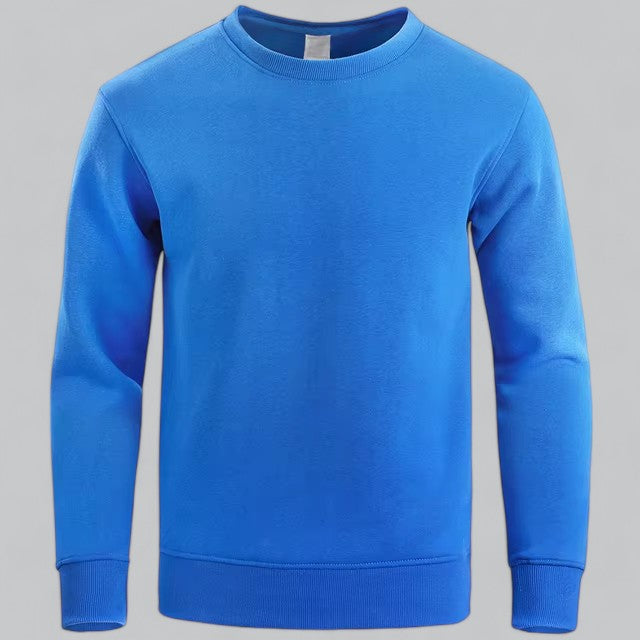 Pull Homme Manches Longues Col Rond Classique En Tricot Pour Tous Les Jours Amawinc