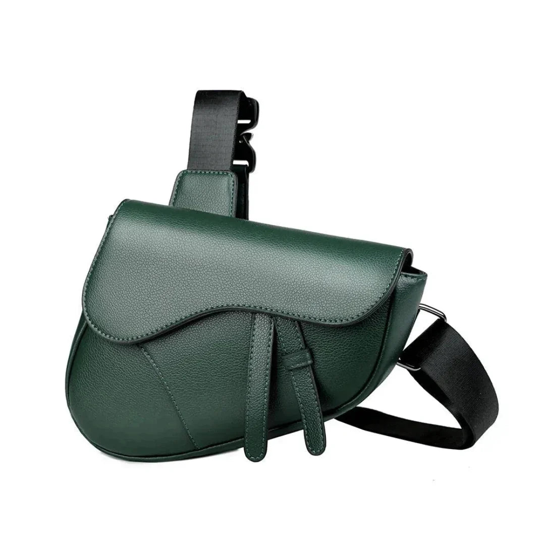 Sac Bandoulière En Cuir Écologique Réglable Design Épuré Et Compact Pour Les Indispensables Du Quotidien