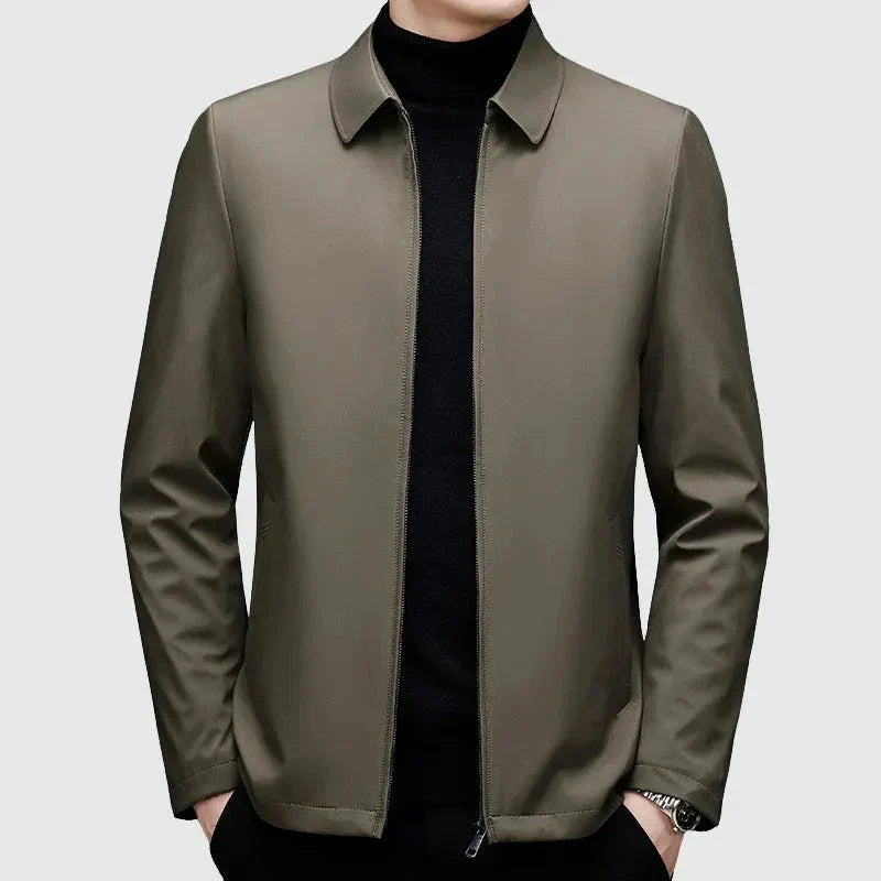 Veste Matelassée Homme Waylynn Col Rabattable Avec Zip Complet Coupe Ajustée Habillage Décontracté Moderne