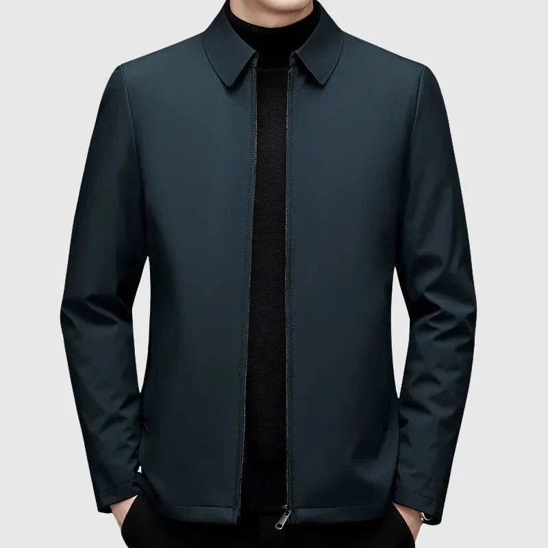 Veste Matelassée Homme Waylynn Col Rabattable Avec Zip Complet Coupe Ajustée Habillage Décontracté Moderne