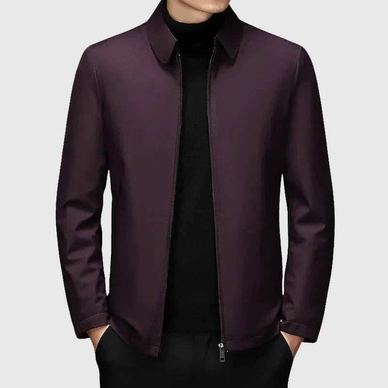 Veste Matelassée Homme Waylynn Col Rabattable Avec Zip Complet Coupe Ajustée Habillage Décontracté Moderne