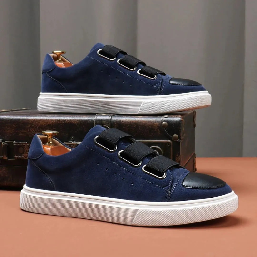 Mico EdgeForm Baskets Pour Hommes Avec Sangles Élastiques Semelle Rembourrée À Enfiler Streetwear Chaussures