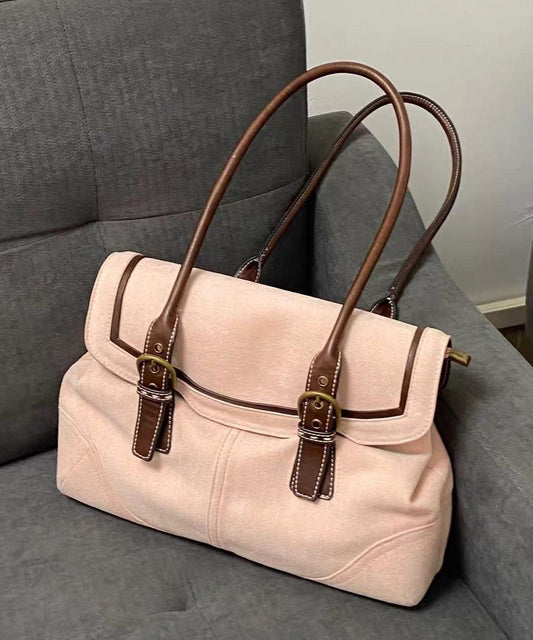 Sacs à bandoulière en similicuir rose moderne et durable - Amawinc