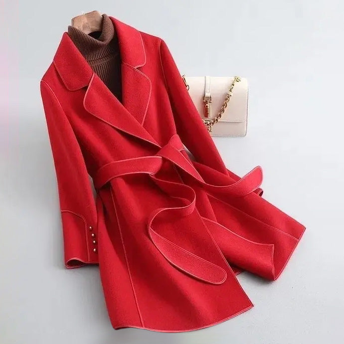 Manteau Hiver Pour Femmes Coupe Moderne Slim Fit En Mélange De Laine Doux Pour Un Style Chic Et Chaud