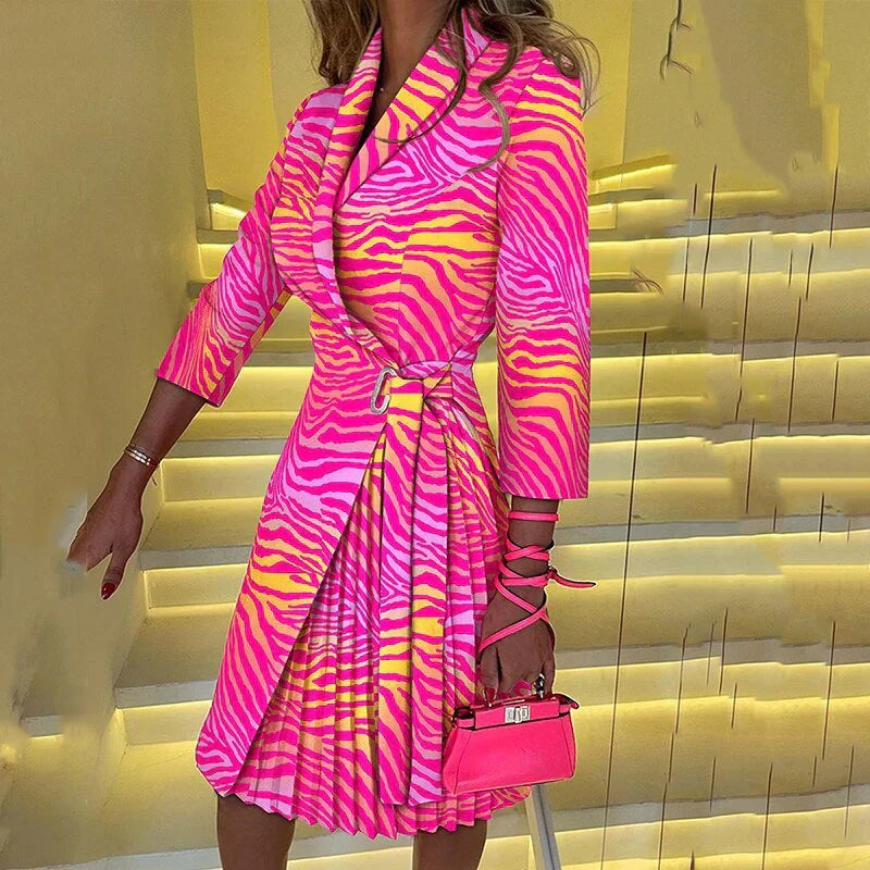 Edles Blazerkleid mit Schalkragen - Caryn