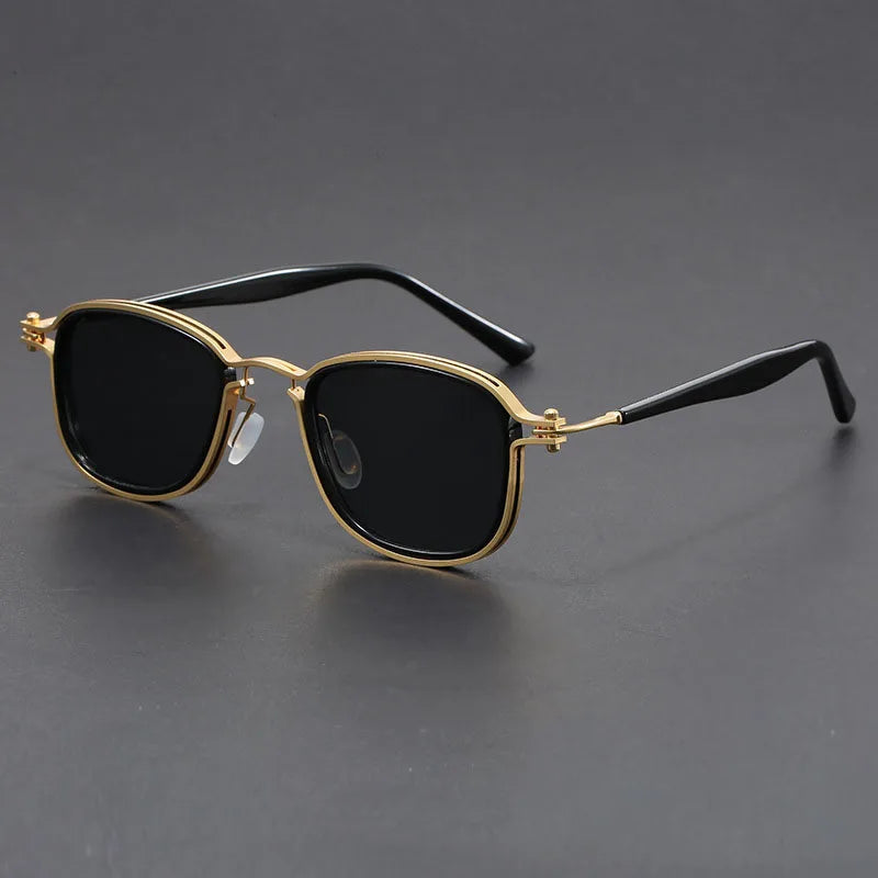 Lunettes De Soleil Monroe Trail Style Rétro Carré Finition Subtile Et Confort Léger Avec Plaquettes Nasales Ajustables