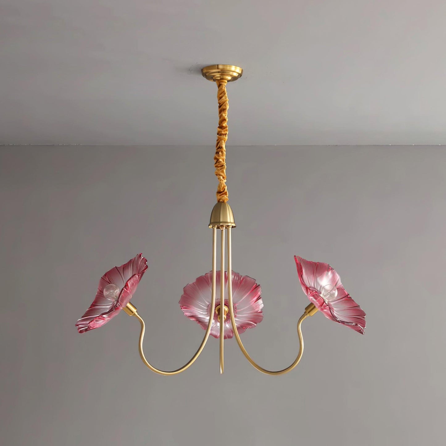 Murano Glas Blumen Kronleuchter