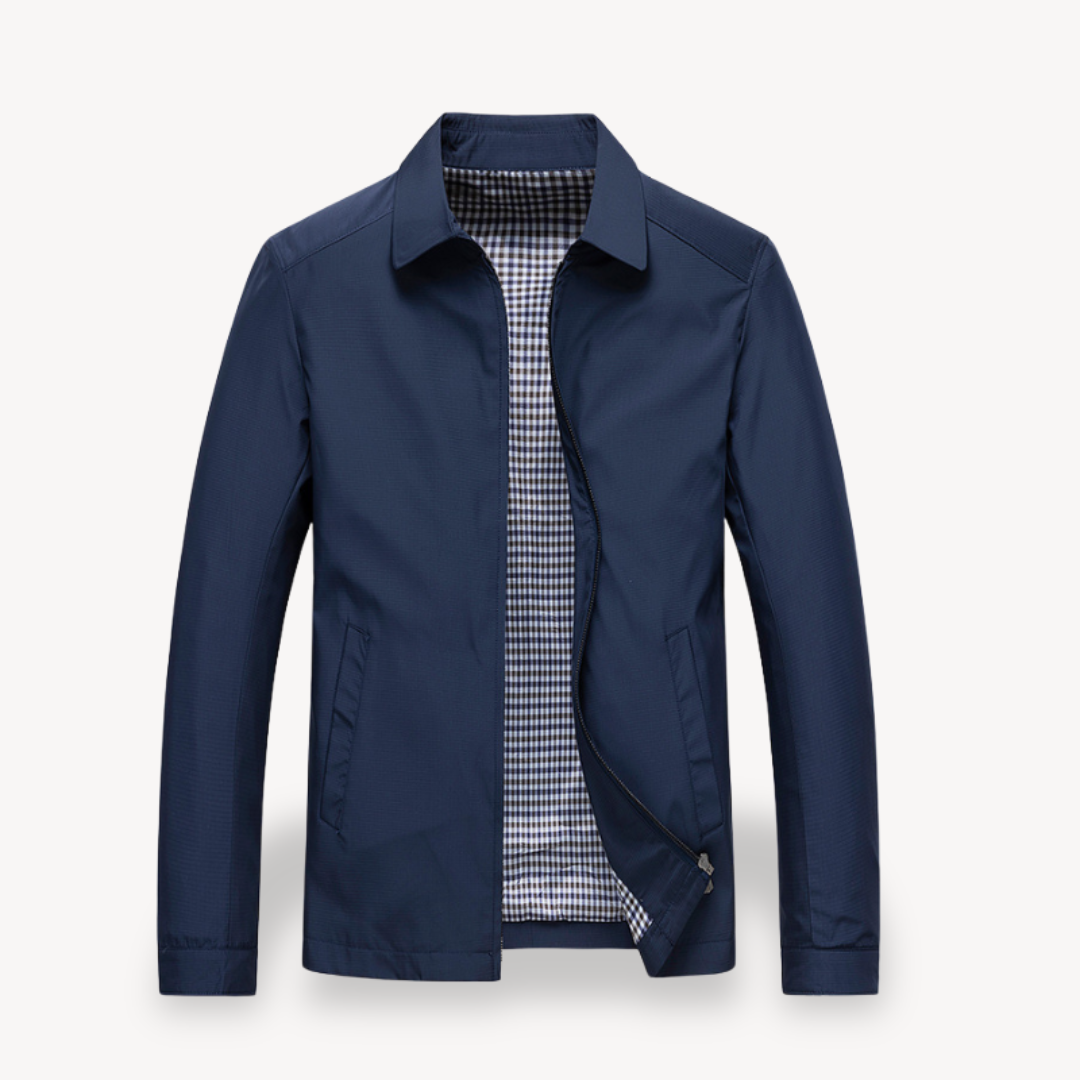 Veste Homme Légère Nordisk Flair Avec Zip Et Col Chemise Coupe Ajustée Respirante