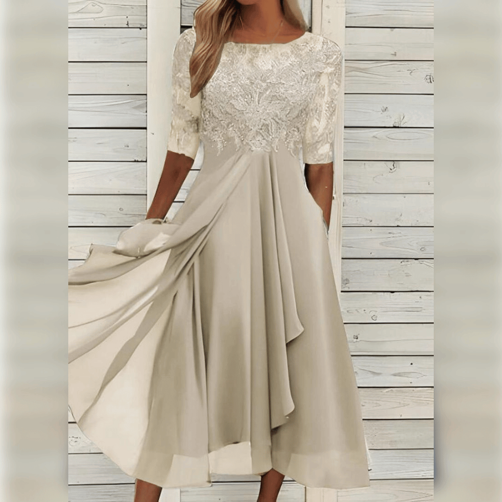 Stilvolles, elegantes Kleid