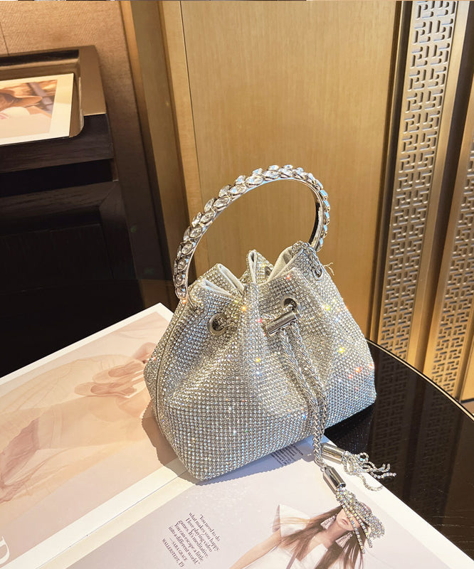 Sac à eau en métal pailleté et diamants fait main - Amawinc