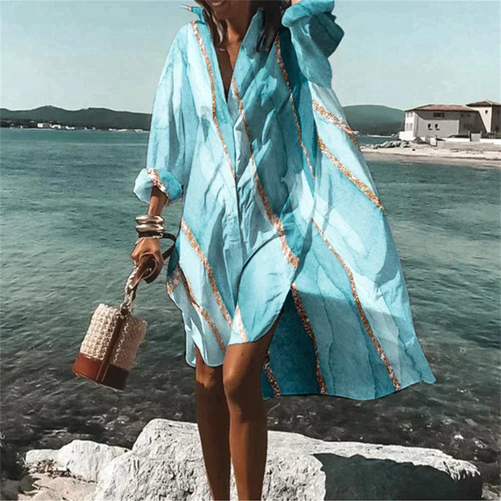 Mias modisches Strandkleid