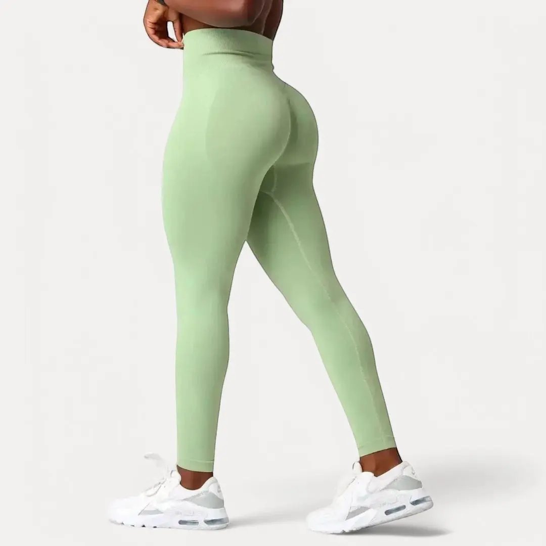 Legging Gainant Nina Shaping Longueur Totale Taille Haute Effet Lift Fessier Doux