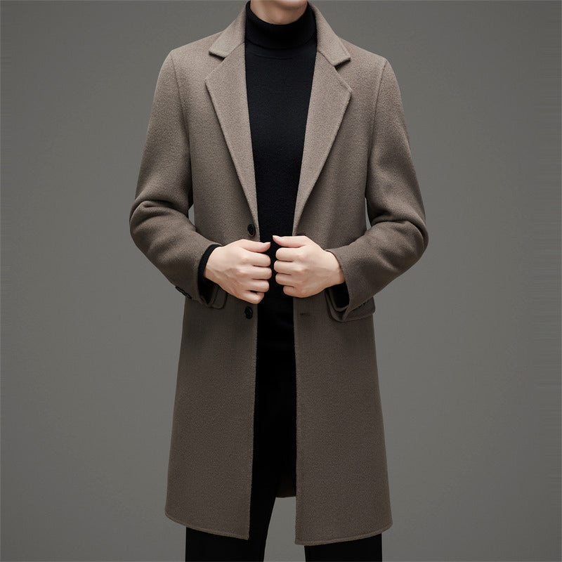 Manteau En Laine Sur Mesure Nobleline Atelier Prestige Urbain Intemporel Sophistiqué