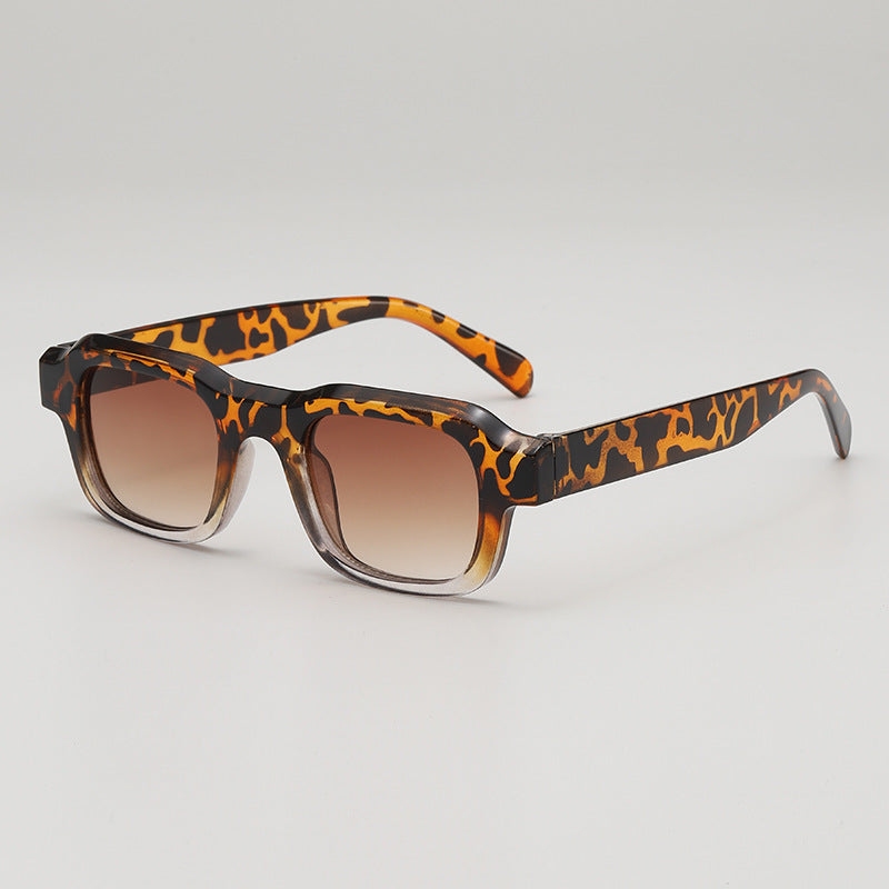 Noirline Lunettes De Soleil Carrées Design Boxy Finition Brillante Lentilles Teintées Bloquant UV
