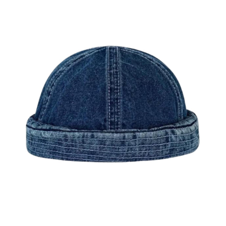 Raw Indigo Docker Cap - Amawinc