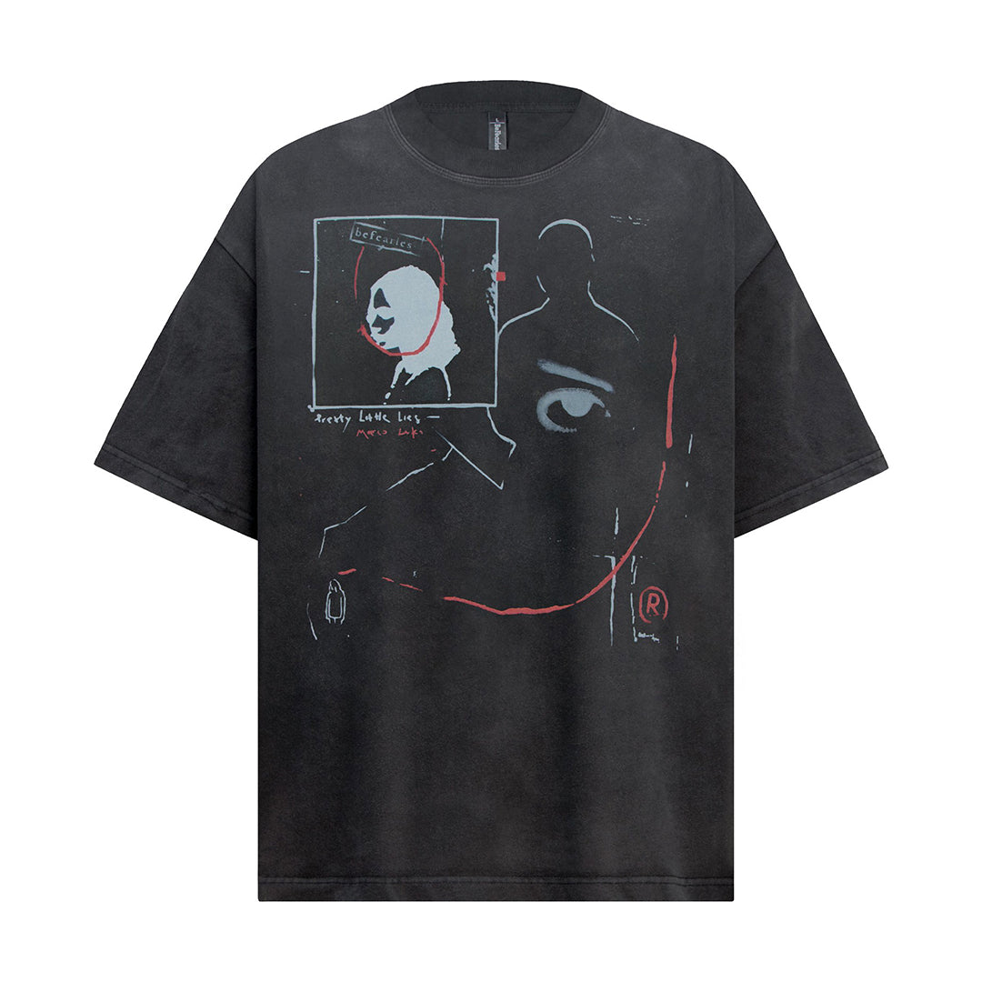 T Shirt Soyez Sans Peur En Coton Doux Col Rond Teint Garment Lavage Doux Pre Retreci Pour Confort Optimal