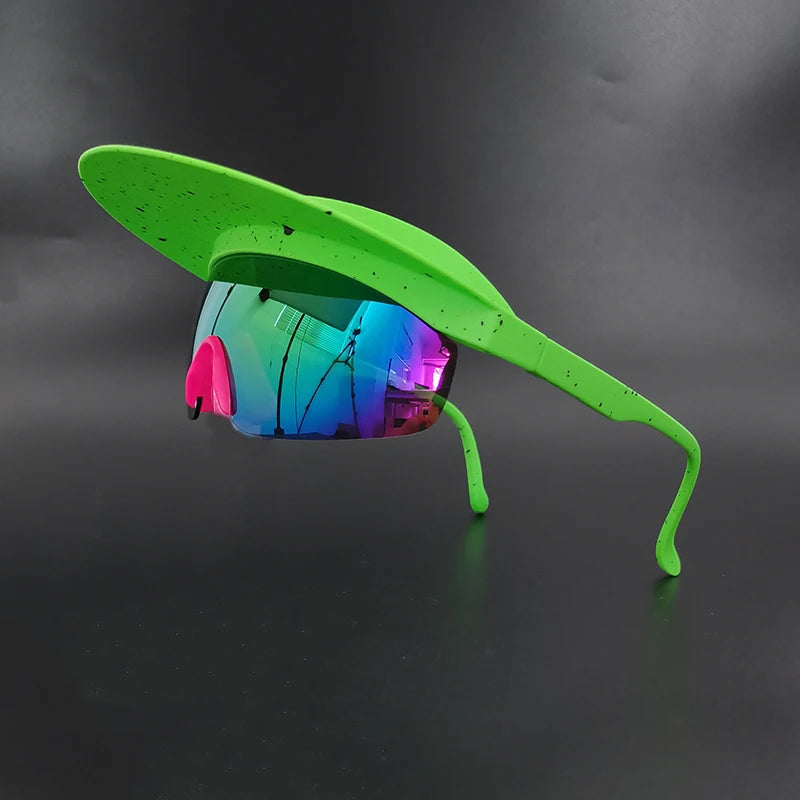 Lunettes de Cyclisme Nytron Shield Anti Éblouissement Protection UV pour Vélo en Quatre Couleurs